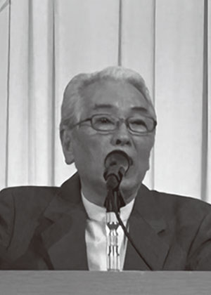 元内閣総理大臣田中角栄秘書　朝賀昭氏