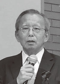 司会の藤川晋之助代表理事